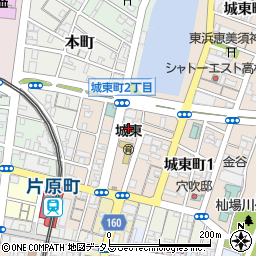 高松市新塩屋町コミュニティセンター周辺の地図