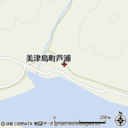 長崎県対馬市美津島町芦浦302周辺の地図