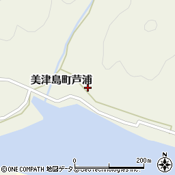 長崎県対馬市美津島町芦浦304周辺の地図