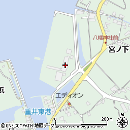 広島県尾道市因島重井町宮沖1076-2周辺の地図