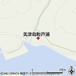 長崎県対馬市美津島町芦浦322周辺の地図