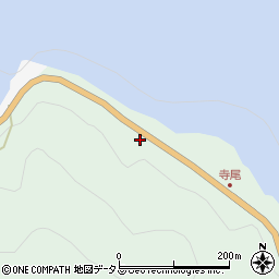 奈良県吉野郡川上村寺尾509周辺の地図