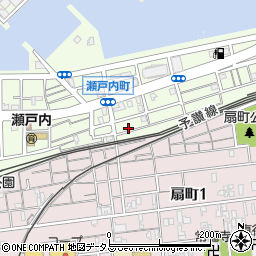 香川県高松市瀬戸内町10-6周辺の地図