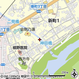 神田橋周辺の地図