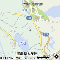 広島県東広島市黒瀬町大多田493周辺の地図