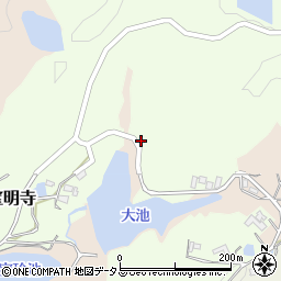 兵庫県南あわじ市松帆宝明寺61周辺の地図