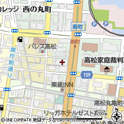日本政策金融公庫　高松支店国民生活事業周辺の地図