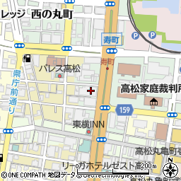 日本政策金融公庫高松支店中小企業事業周辺の地図