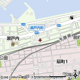 香川県高松市瀬戸内町10-12周辺の地図