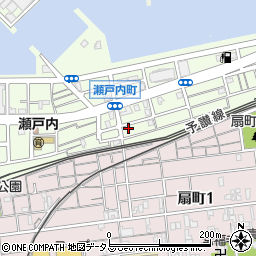 香川県高松市瀬戸内町10-13周辺の地図