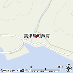 長崎県対馬市美津島町芦浦284周辺の地図