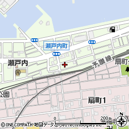 香川県高松市瀬戸内町10-14周辺の地図