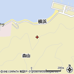 広島県安芸郡坂町森山周辺の地図
