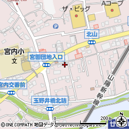 広島県廿日市市宮内1044周辺の地図