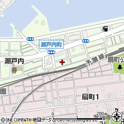 香川県高松市瀬戸内町10-15周辺の地図