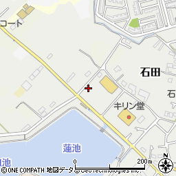 大阪府阪南市石田281周辺の地図