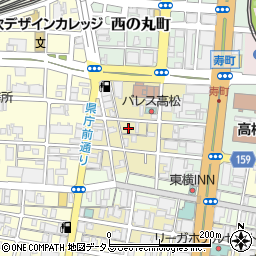 〒760-0022 香川県高松市西内町の地図
