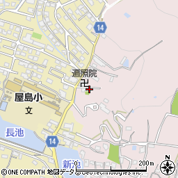 香川県高松市屋島中町800周辺の地図