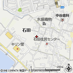 大阪府阪南市石田489周辺の地図