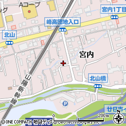 広島県廿日市市宮内975周辺の地図
