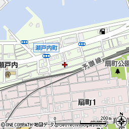 香川県高松市瀬戸内町10-3周辺の地図