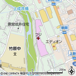 市立竹原書院図書館周辺の地図