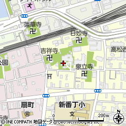 弘憲寺周辺の地図