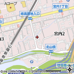 広島県廿日市市宮内309周辺の地図