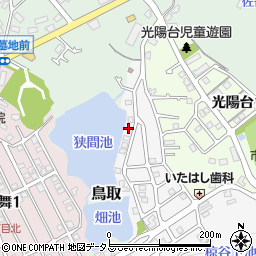 大阪府阪南市鳥取三井3周辺の地図