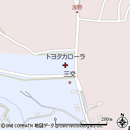 トヨタカローラ三重志摩店周辺の地図