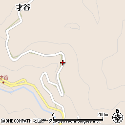 奈良県吉野郡下市町才谷313周辺の地図