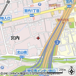 広島県廿日市市宮内356周辺の地図
