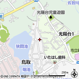 大阪府阪南市鳥取三井1周辺の地図