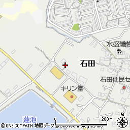 大阪府阪南市石田456周辺の地図
