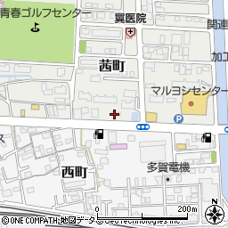 東宝グループワンナワードライ東宝茜町店周辺の地図