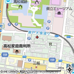 山九株式会社四国支店周辺の地図