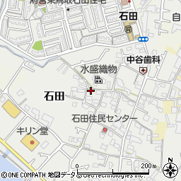 大阪府阪南市石田527周辺の地図