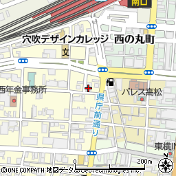 香西行政書士事務所周辺の地図