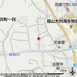 広島県尾道市因島大浜町一区647-3周辺の地図
