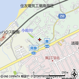 大阪府阪南市鳥取771周辺の地図