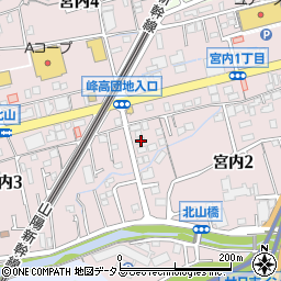 広島県廿日市市宮内314周辺の地図