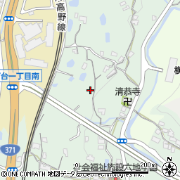 和歌山県橋本市橋谷669周辺の地図
