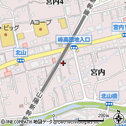 広島県廿日市市宮内964周辺の地図