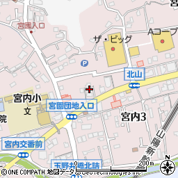 広島県廿日市市宮内1068周辺の地図