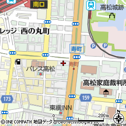 セコム株式会社　高松統轄支社周辺の地図
