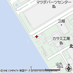 太平洋セメント株式会社新広島サービスステーション周辺の地図