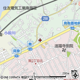 大阪府阪南市鳥取801周辺の地図