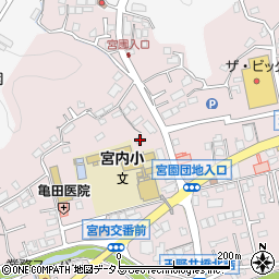 広島県廿日市市宮内1500周辺の地図