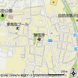 瑞宝寺周辺の地図