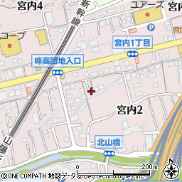 広島県廿日市市宮内318周辺の地図